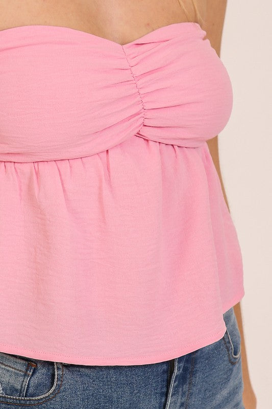 Summer Days Strapless Top