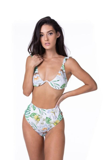 Floral Two Piece Bikini