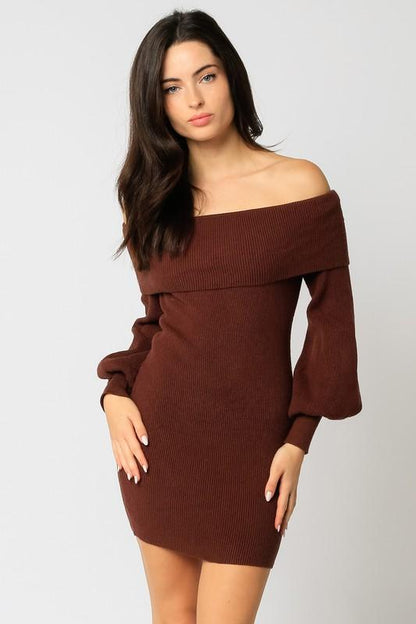 Never Better Sweater Dress