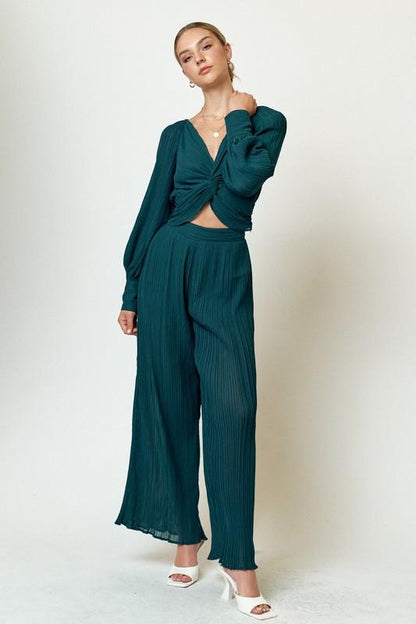 Alexis Pleated Pants