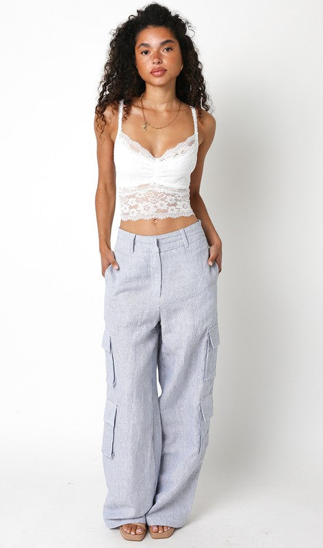 Sandy Shores Linen Pant