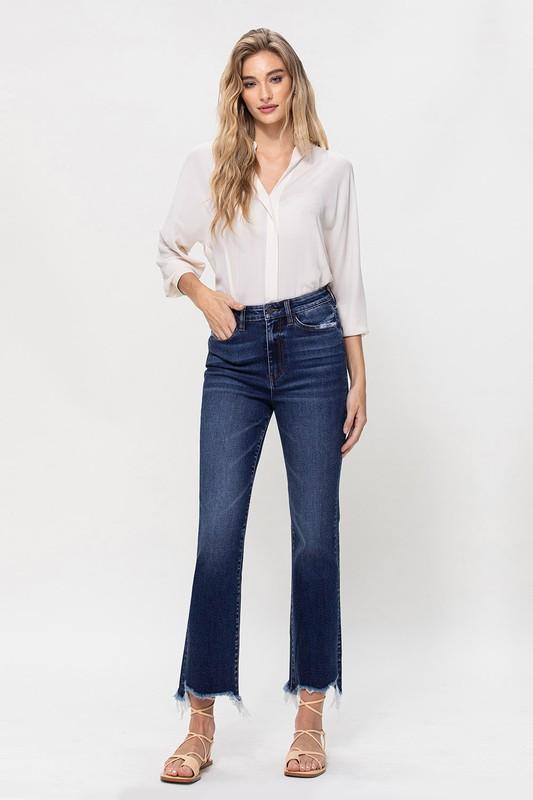 Moody Crop Flare Jeans