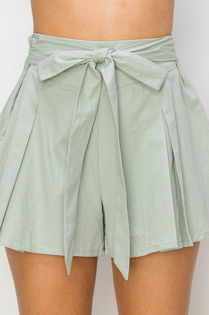 Janette Pleated Shorts