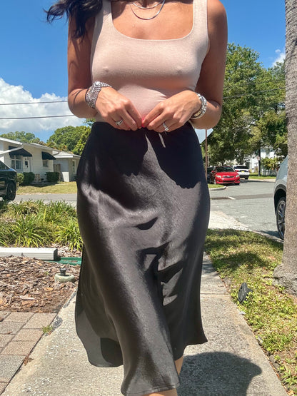 Mermaid Silk Skirt