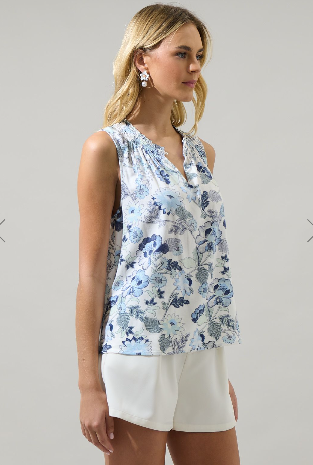 Wrenly Garden Floral Blouse