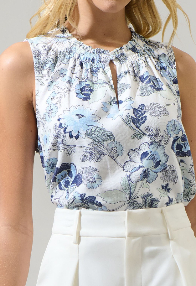 Wrenly Garden Floral Blouse