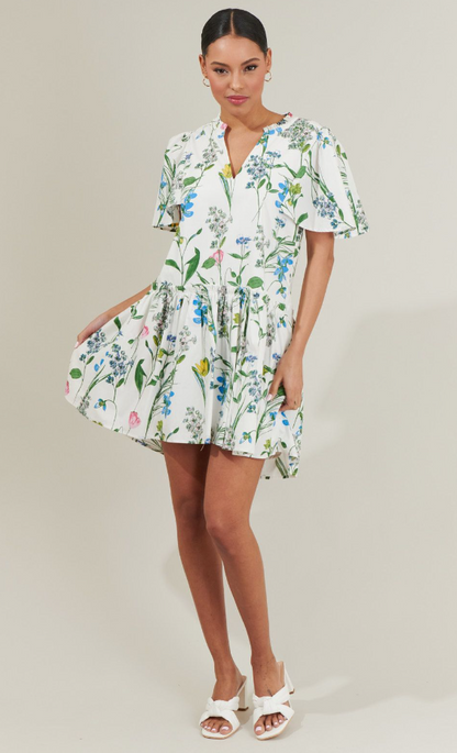 Clove Garden Mini Dress