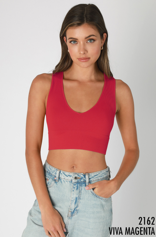 Plunge Crop Top