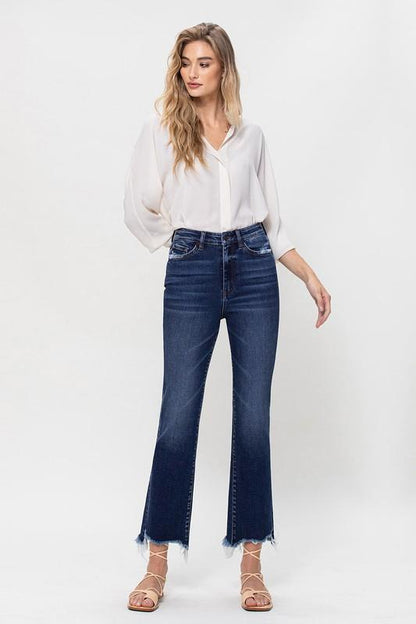 Moody Crop Flare Jeans