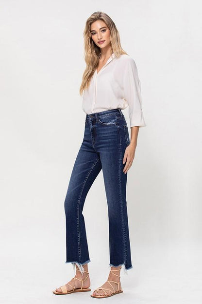 Moody Crop Flare Jeans