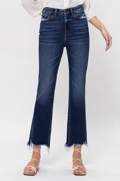 Moody Crop Flare Jeans