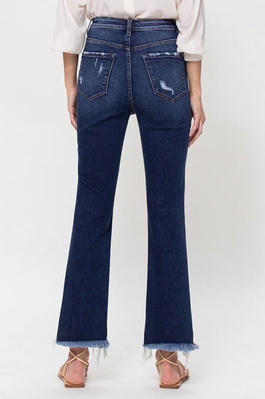 Moody Crop Flare Jeans