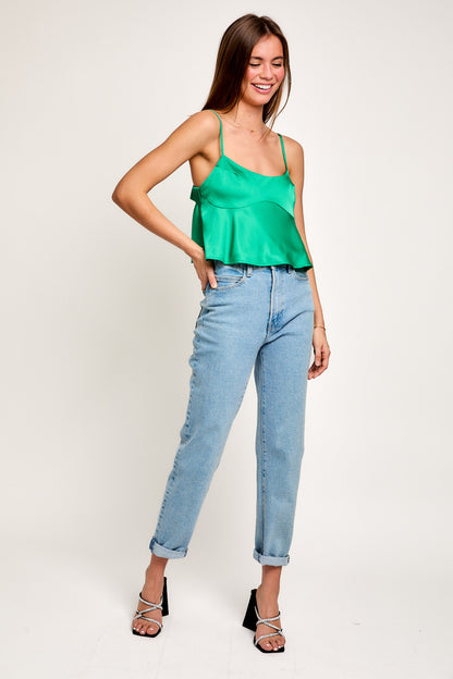 Green With Envy Top